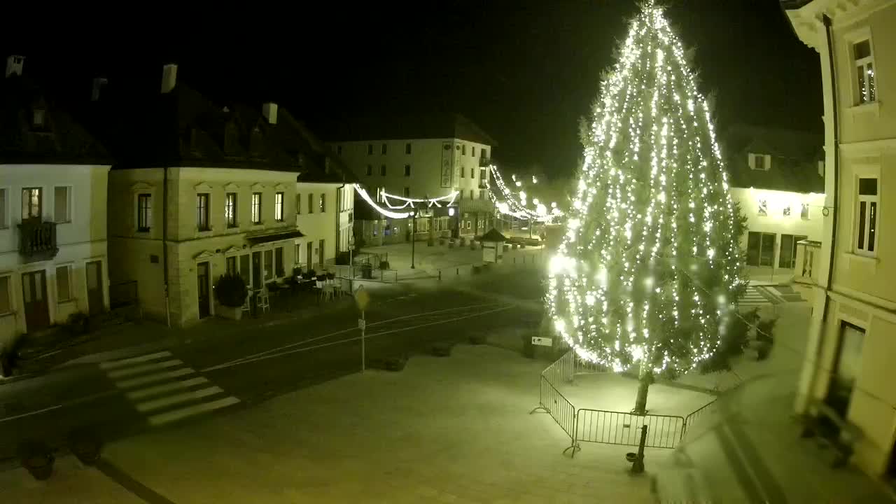 Main square in Bovec