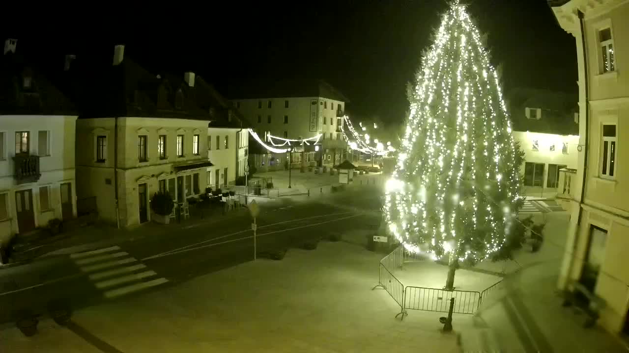 Main square in Bovec