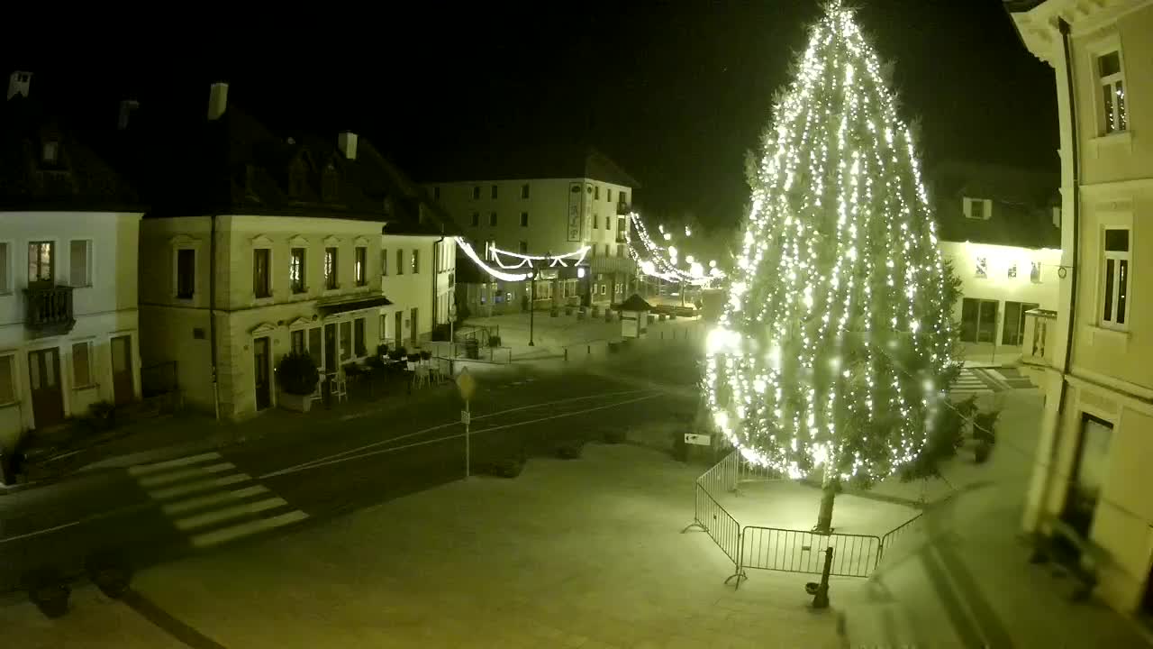 Place centrale à Bovec