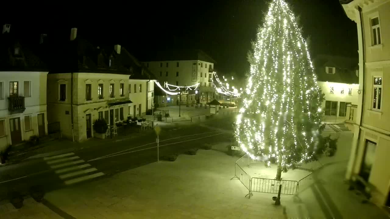 Main square in Bovec