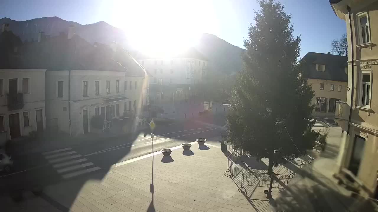 Main square in Bovec