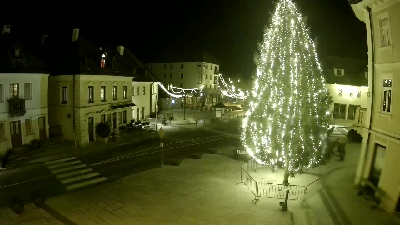 Main square in Bovec