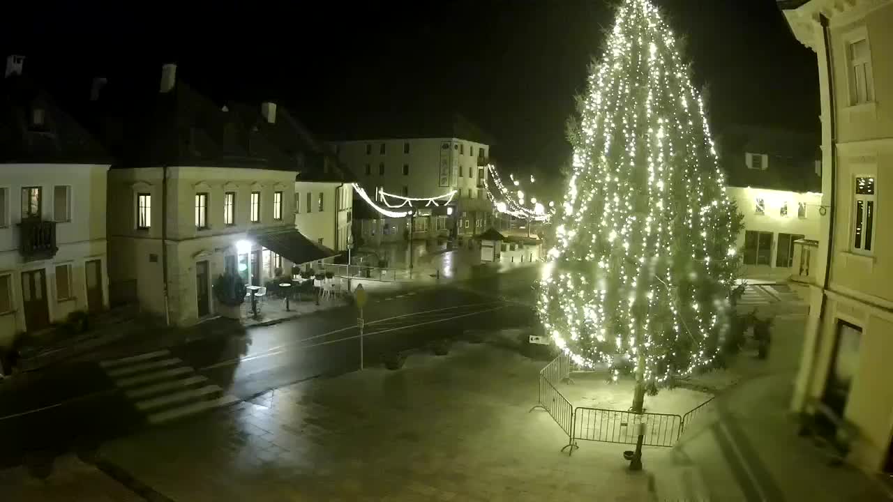 Main square in Bovec