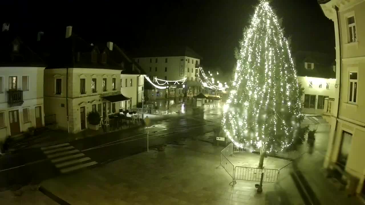 Main square in Bovec