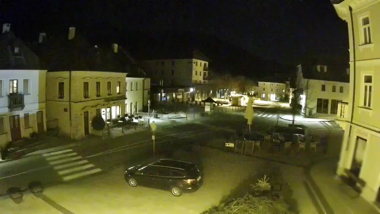 Main square in Bovec