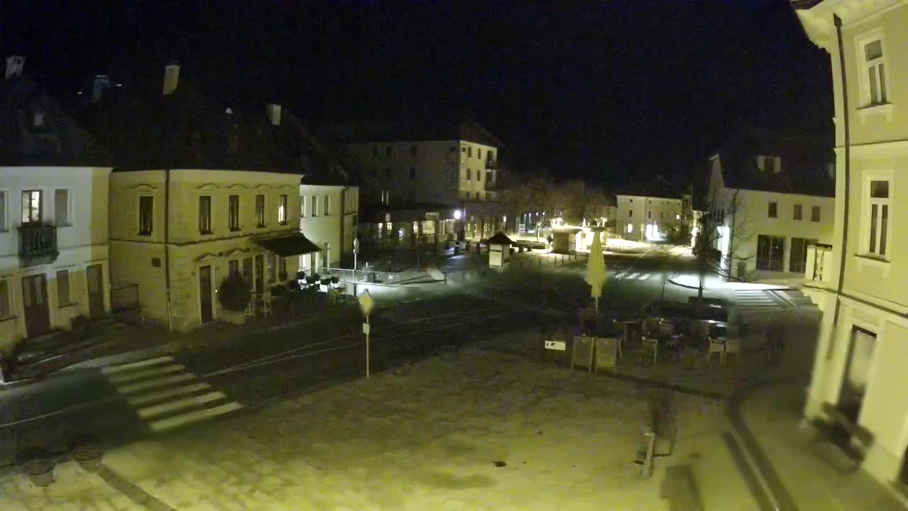 Main square in Bovec