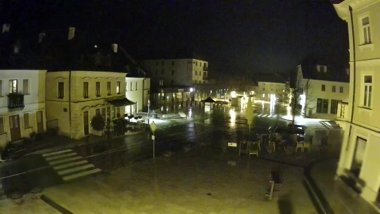 Main square in Bovec