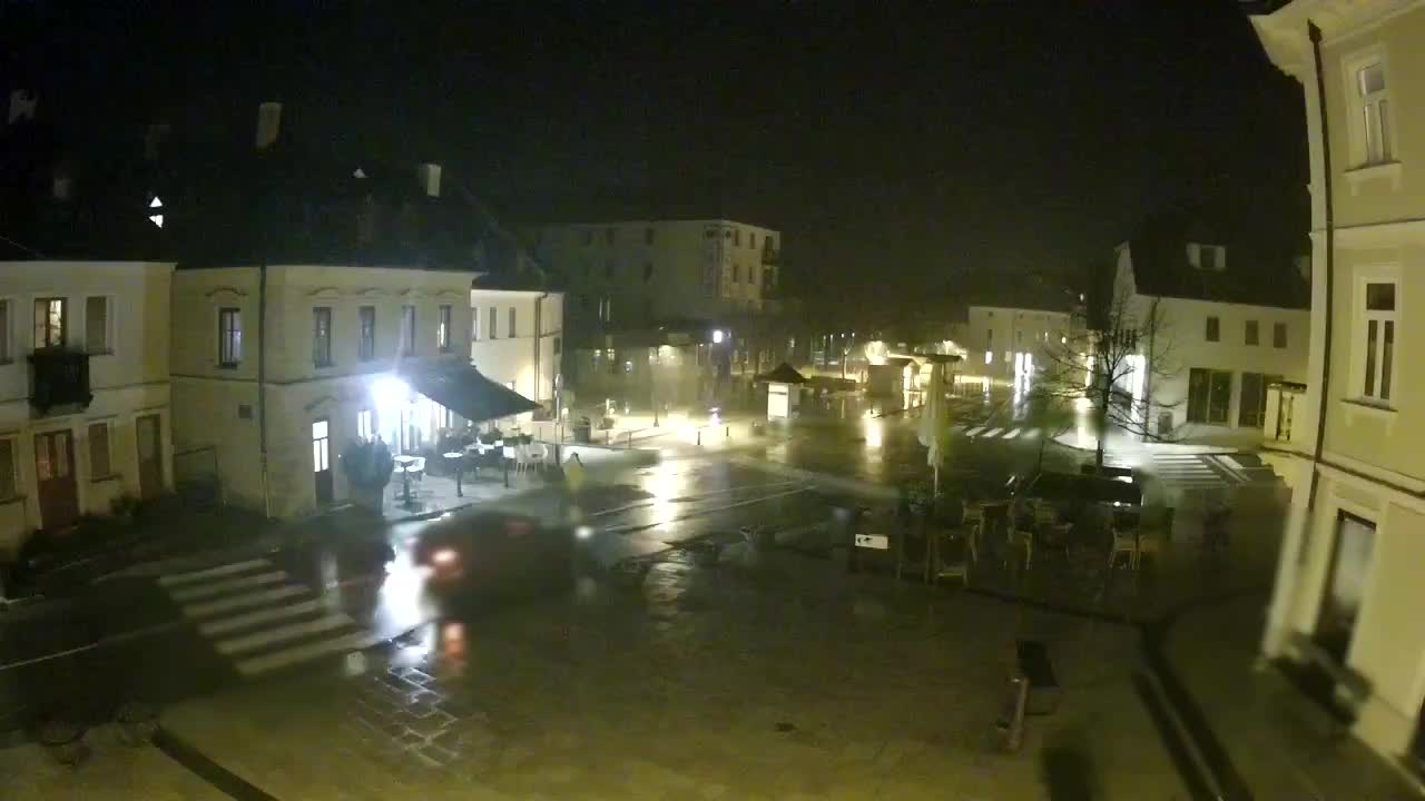 Main square in Bovec