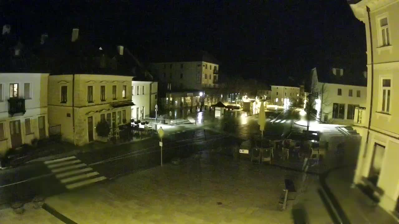 Place centrale à Bovec