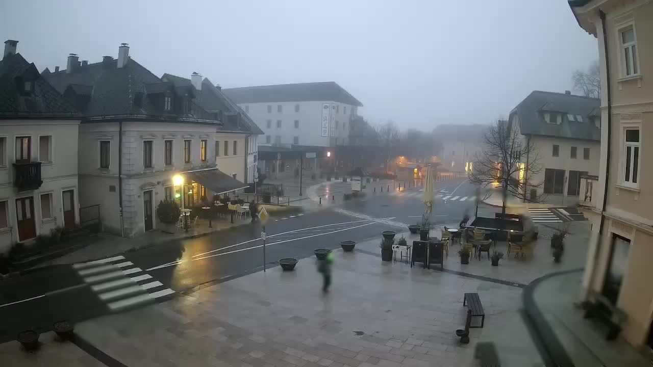 Main square in Bovec