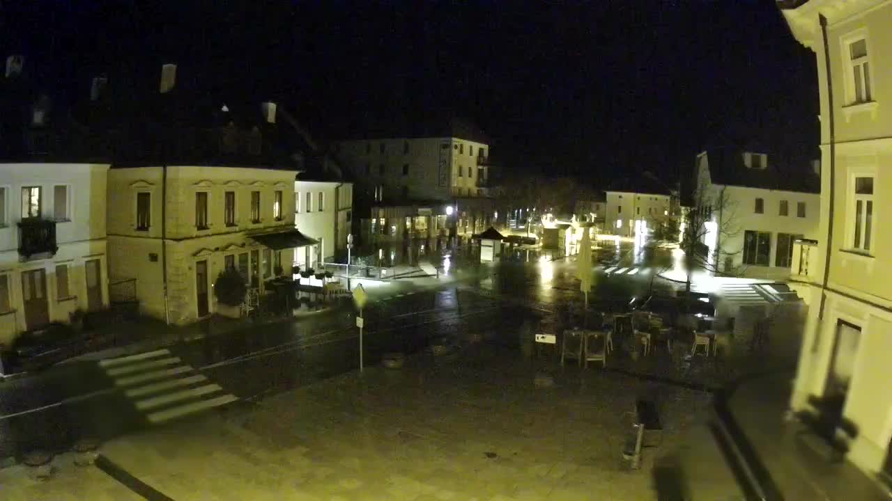 Main square in Bovec