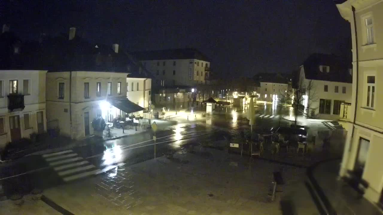 Main square in Bovec