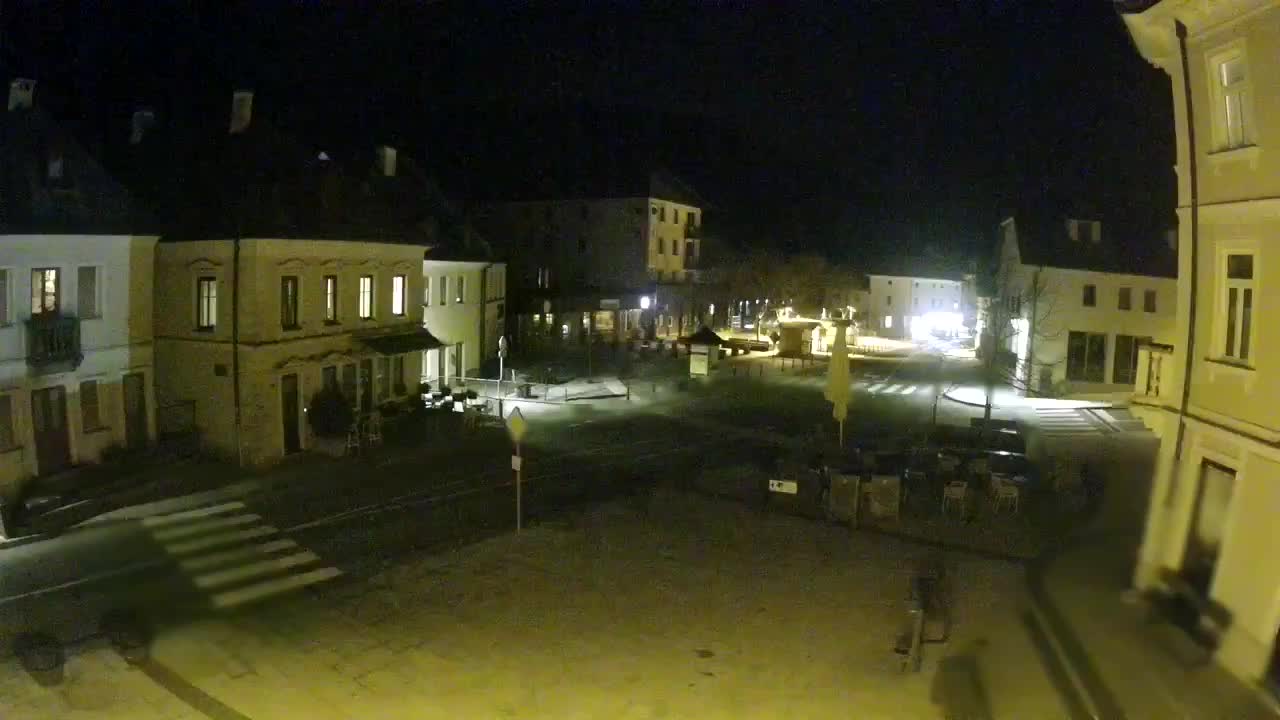 Main square in Bovec