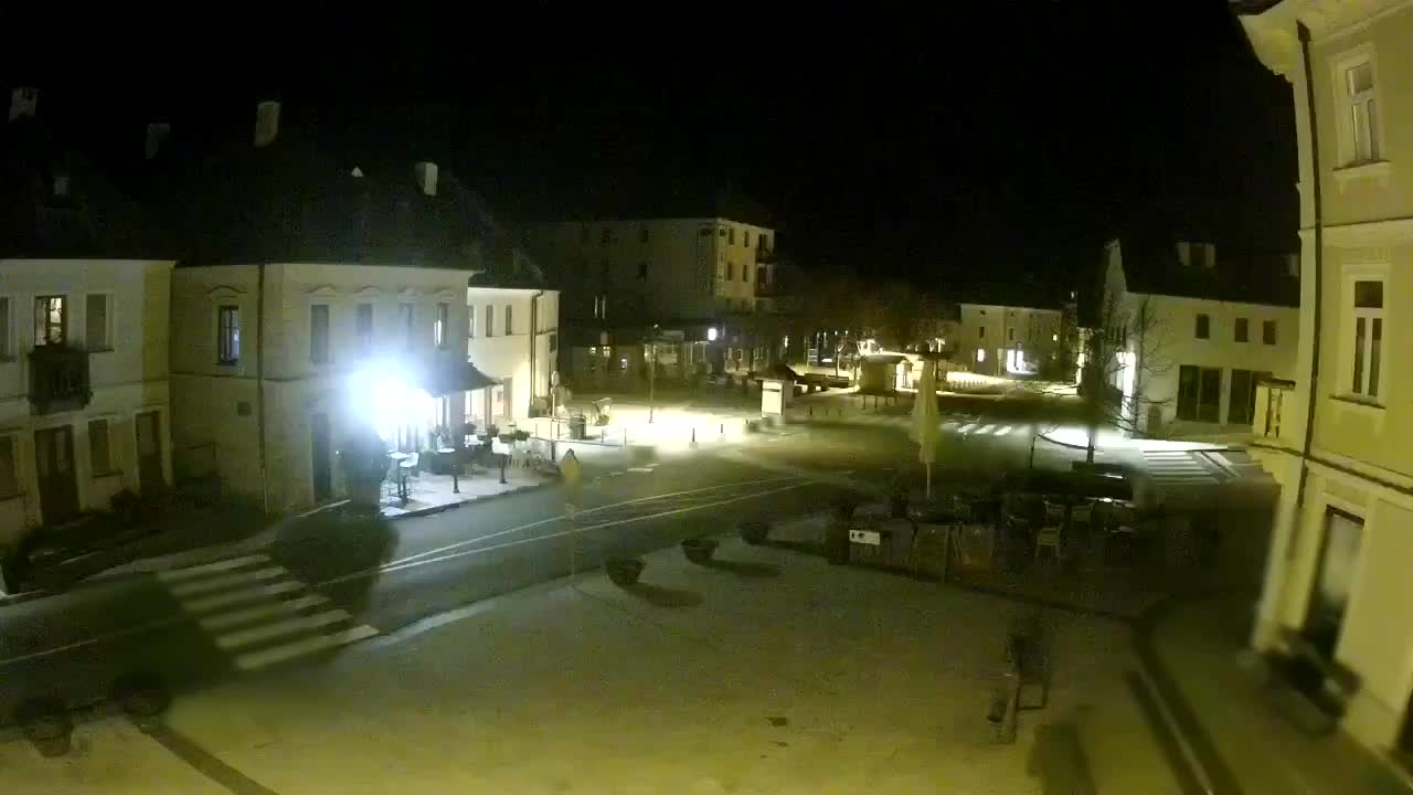 Main square in Bovec