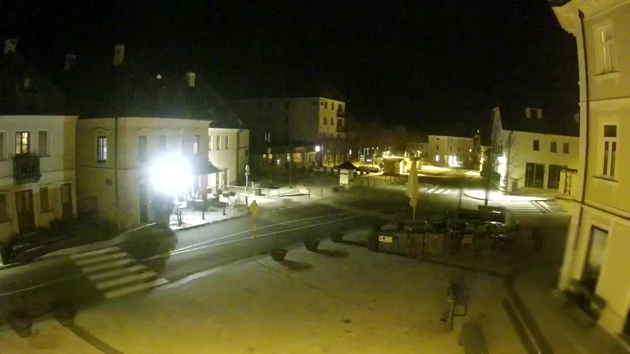 Main square in Bovec