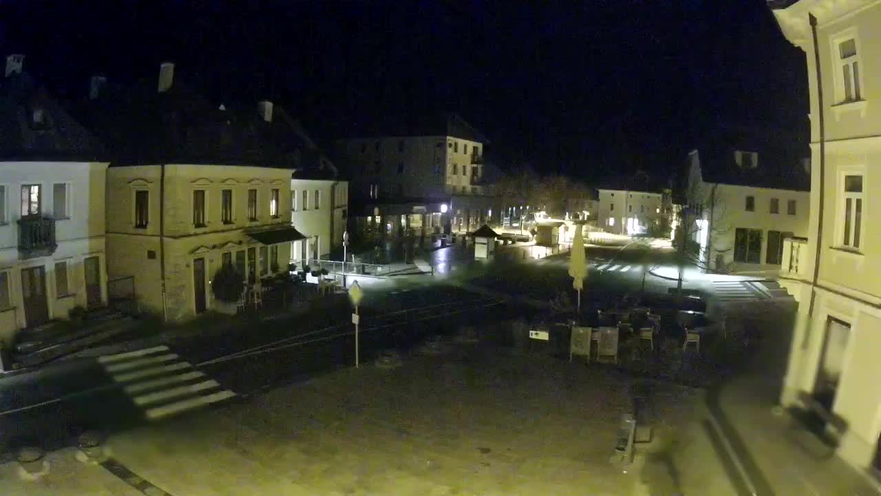 Main square in Bovec