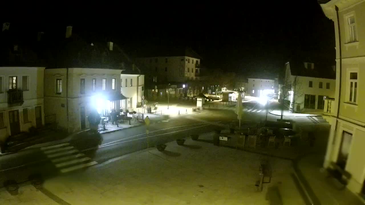 Main square in Bovec