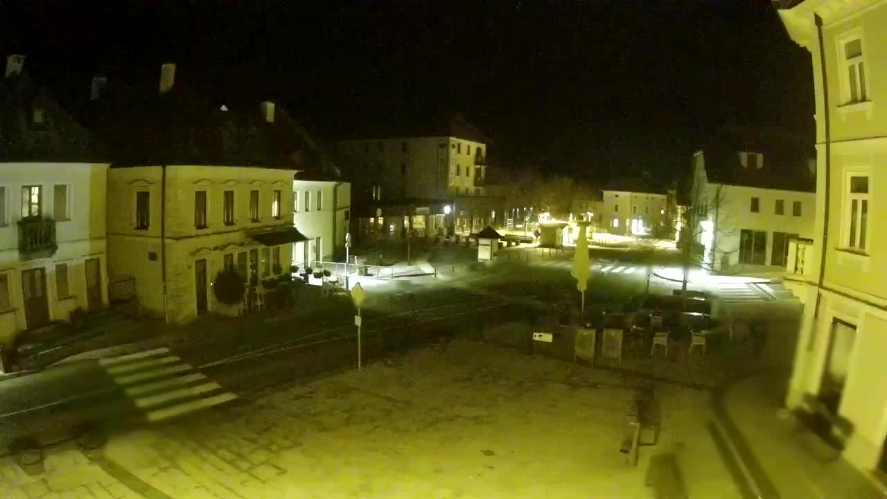 Main square in Bovec