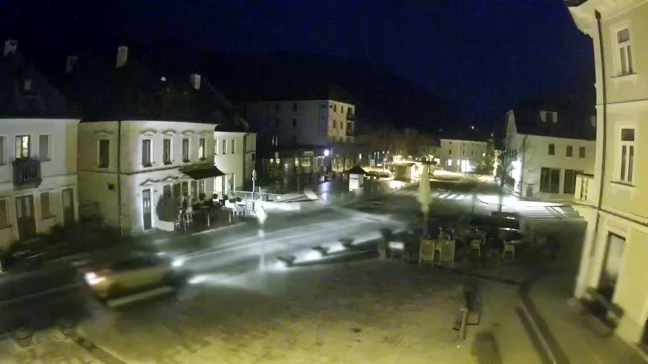 Main square in Bovec