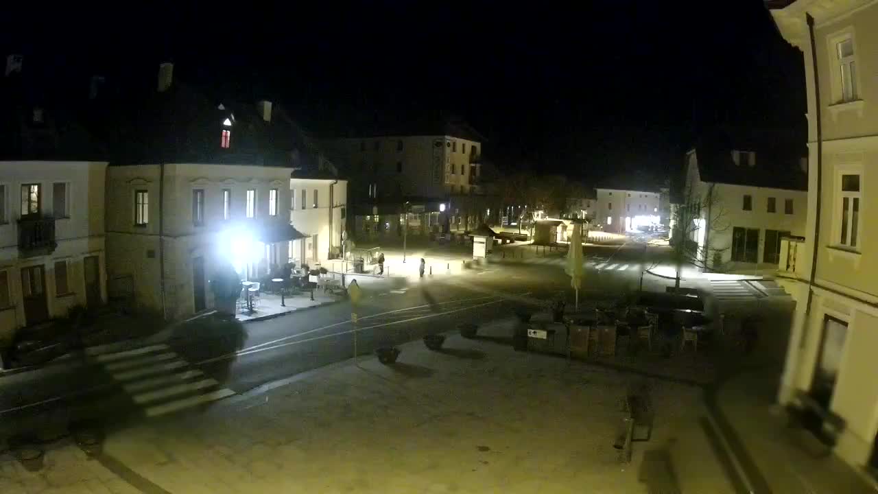 Main square in Bovec