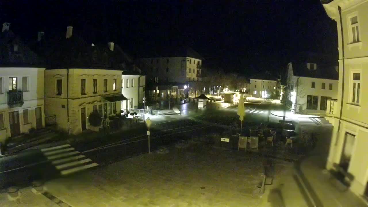 Main square in Bovec