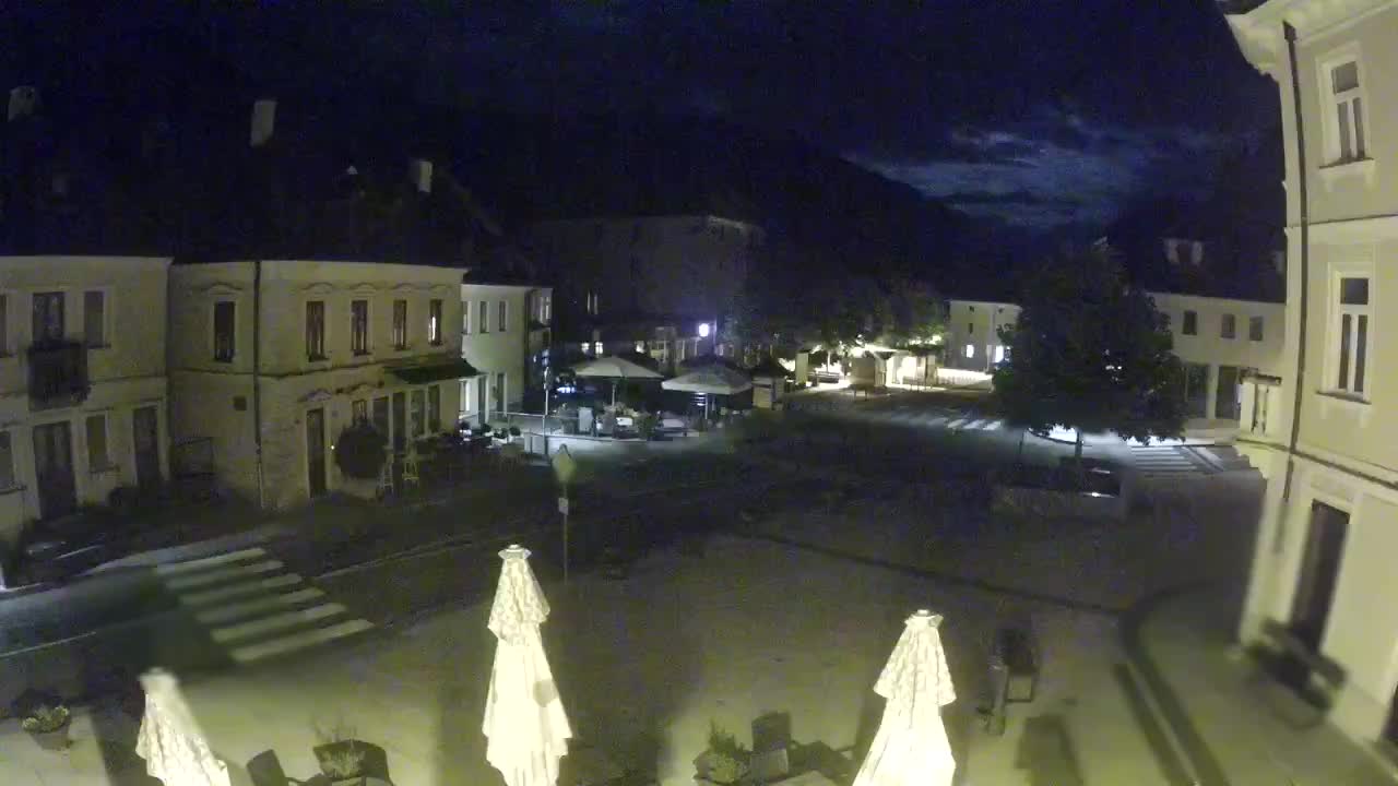 Main square in Bovec