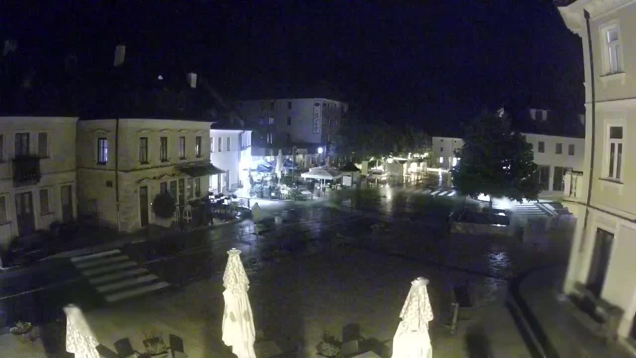 Place centrale à Bovec