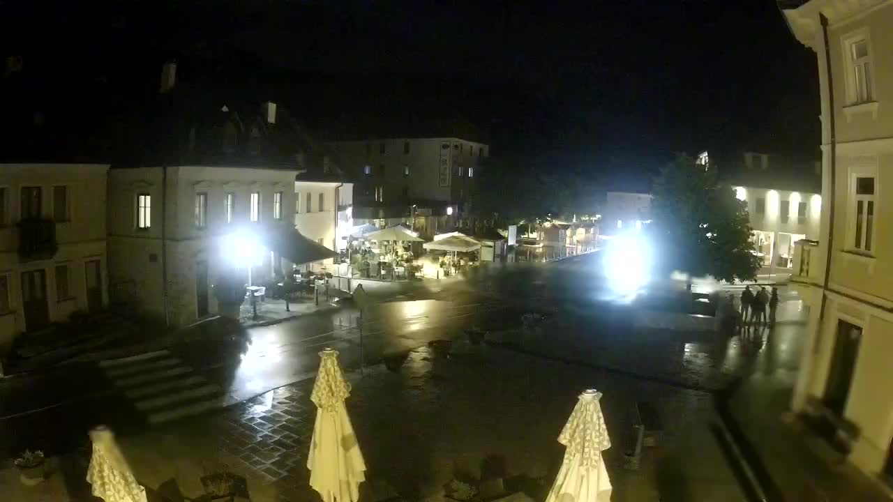 Main square in Bovec