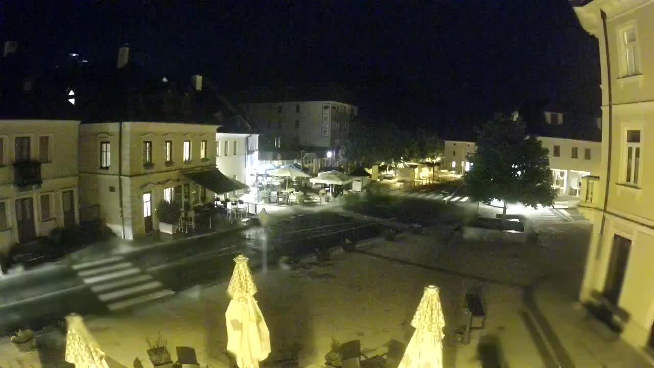 Plaza Central en Bovec