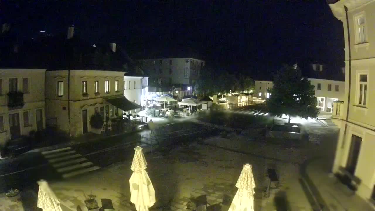 Main square in Bovec
