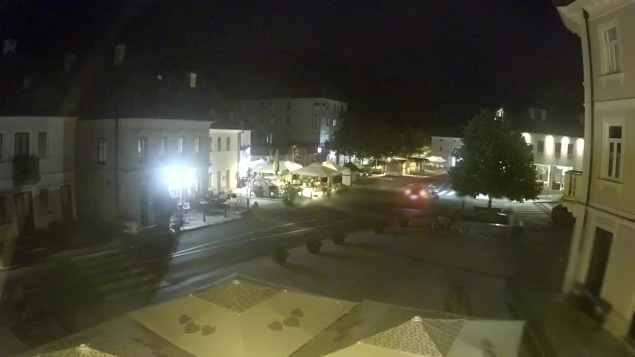 Main square in Bovec