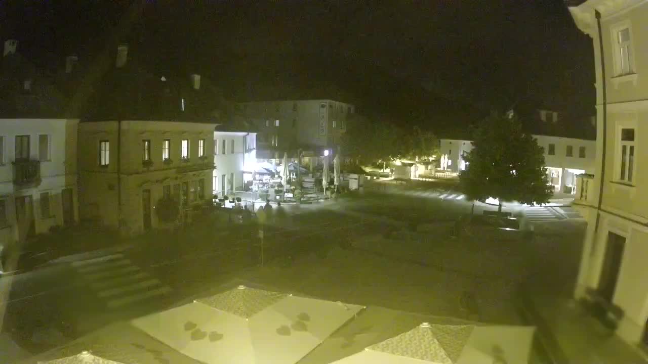 Place centrale à Bovec