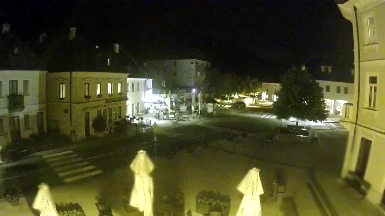 Plaza Central en Bovec