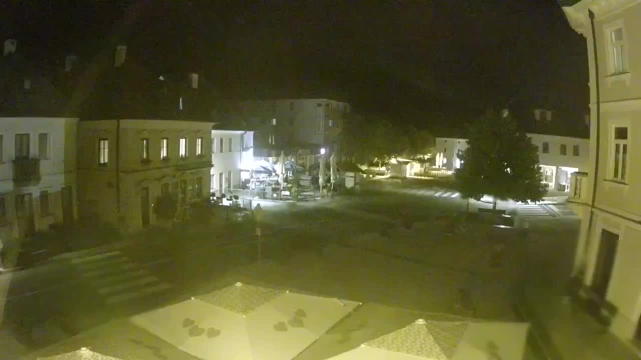 Plaza Central en Bovec