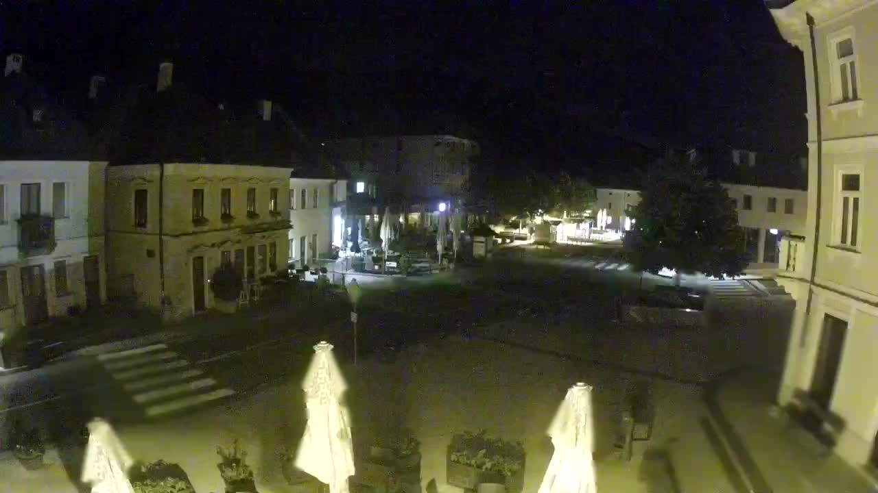 Plaza Central en Bovec