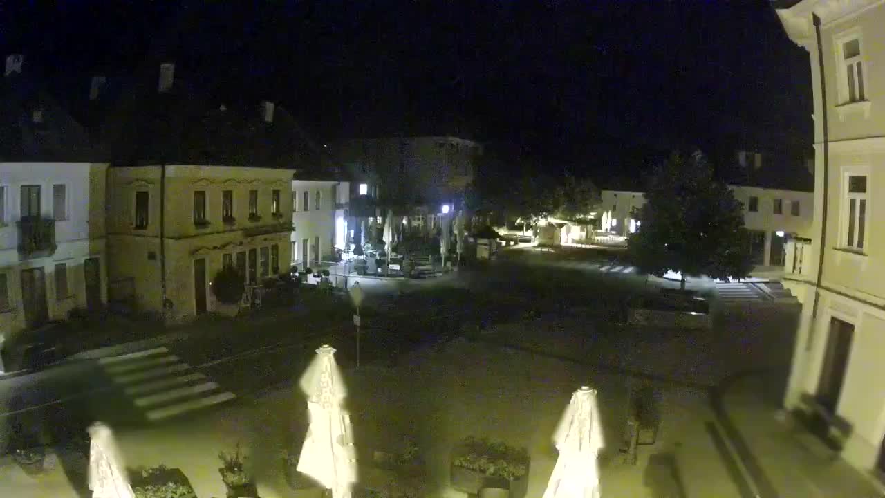 Place centrale à Bovec