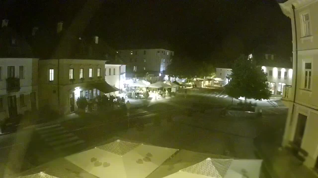 Main square in Bovec