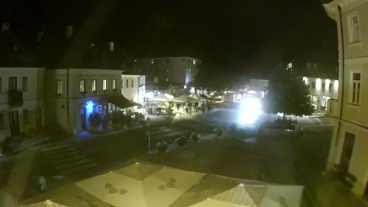 Main square in Bovec