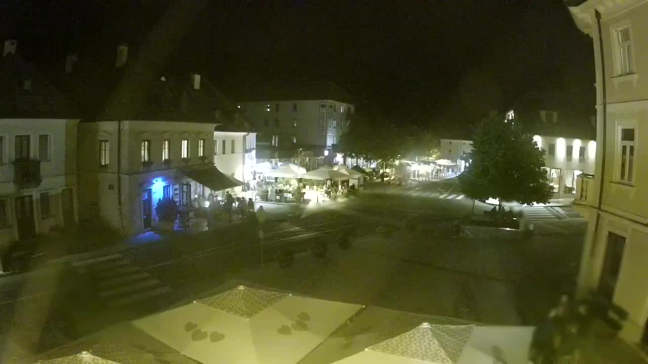Plaza Central en Bovec