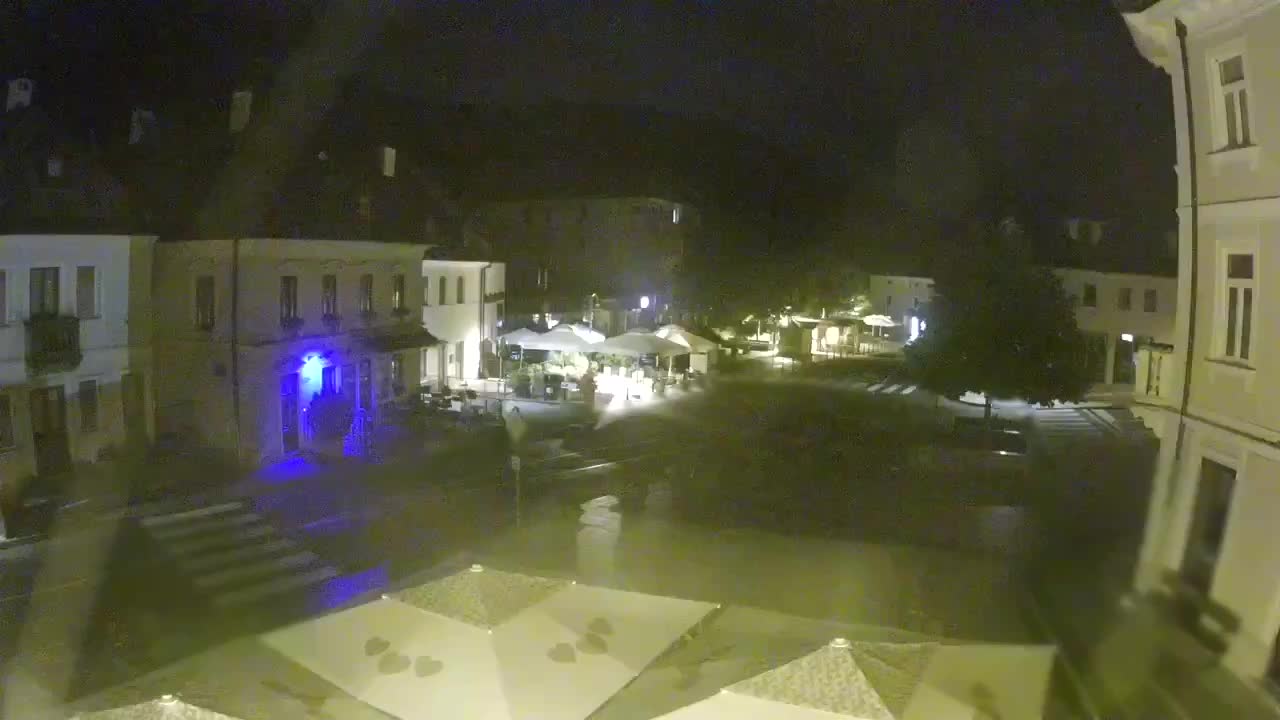 Main square in Bovec