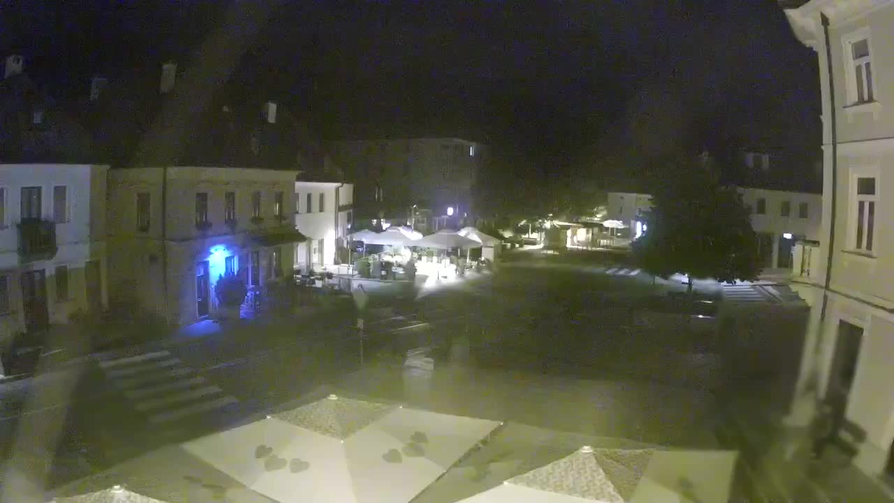 Plaza Central en Bovec
