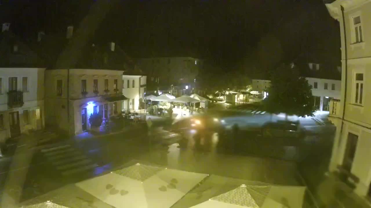 Main square in Bovec