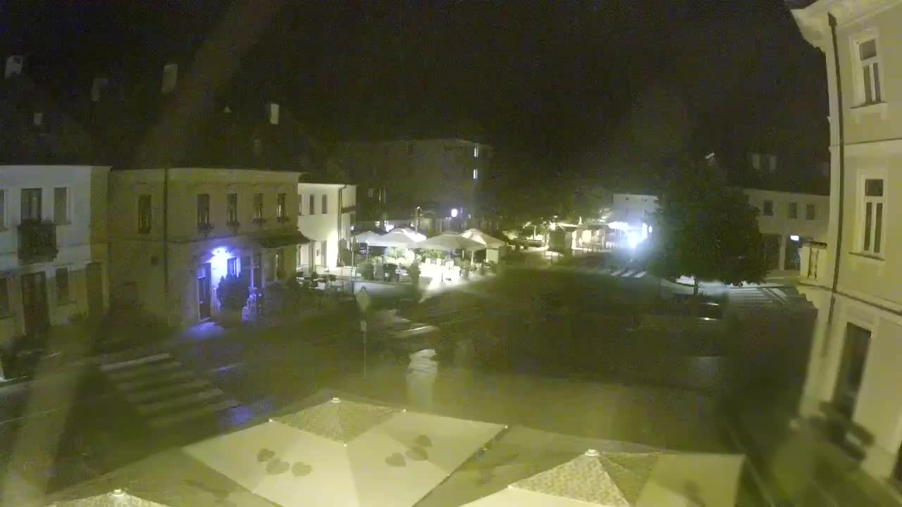 Place centrale à Bovec
