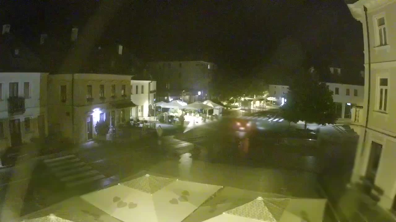 Place centrale à Bovec
