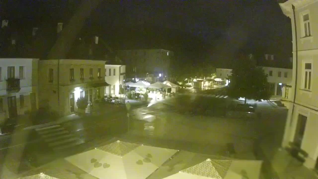 Main square in Bovec