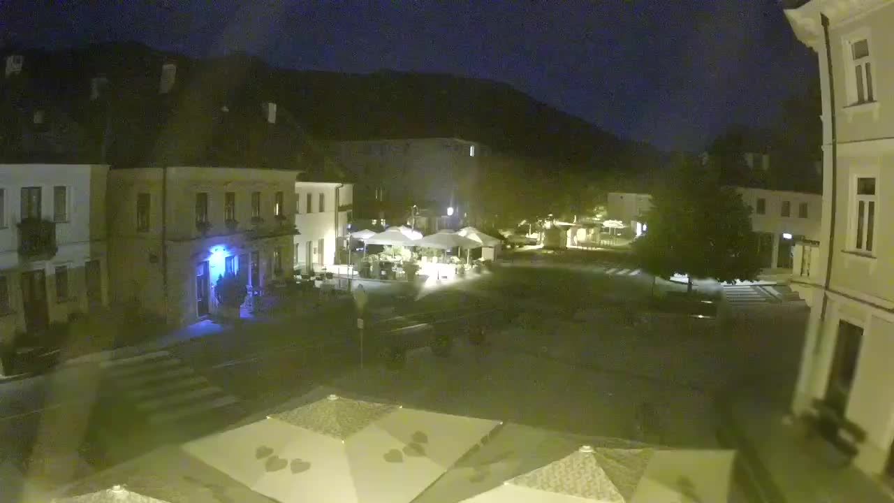 Main square in Bovec