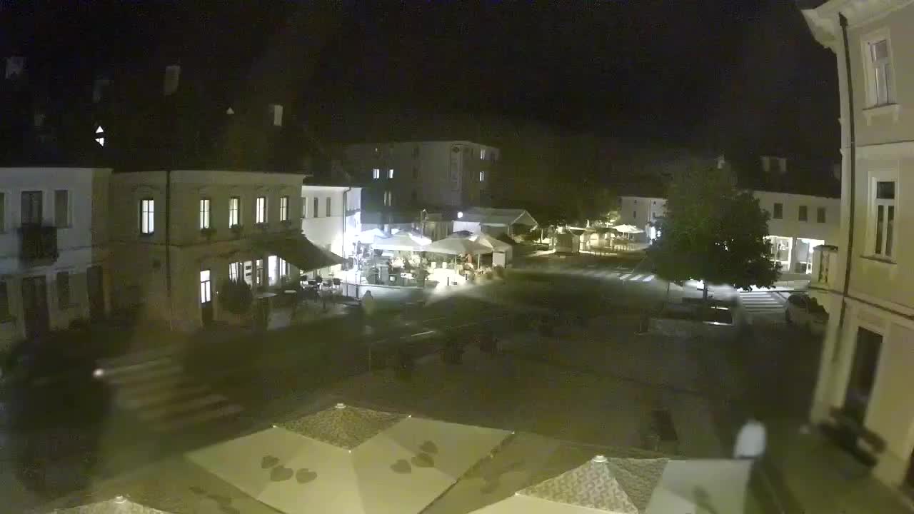 Main square in Bovec