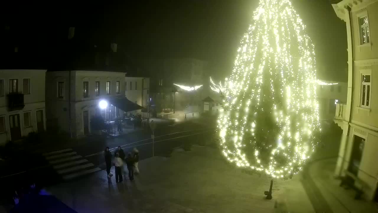 Main square in Bovec