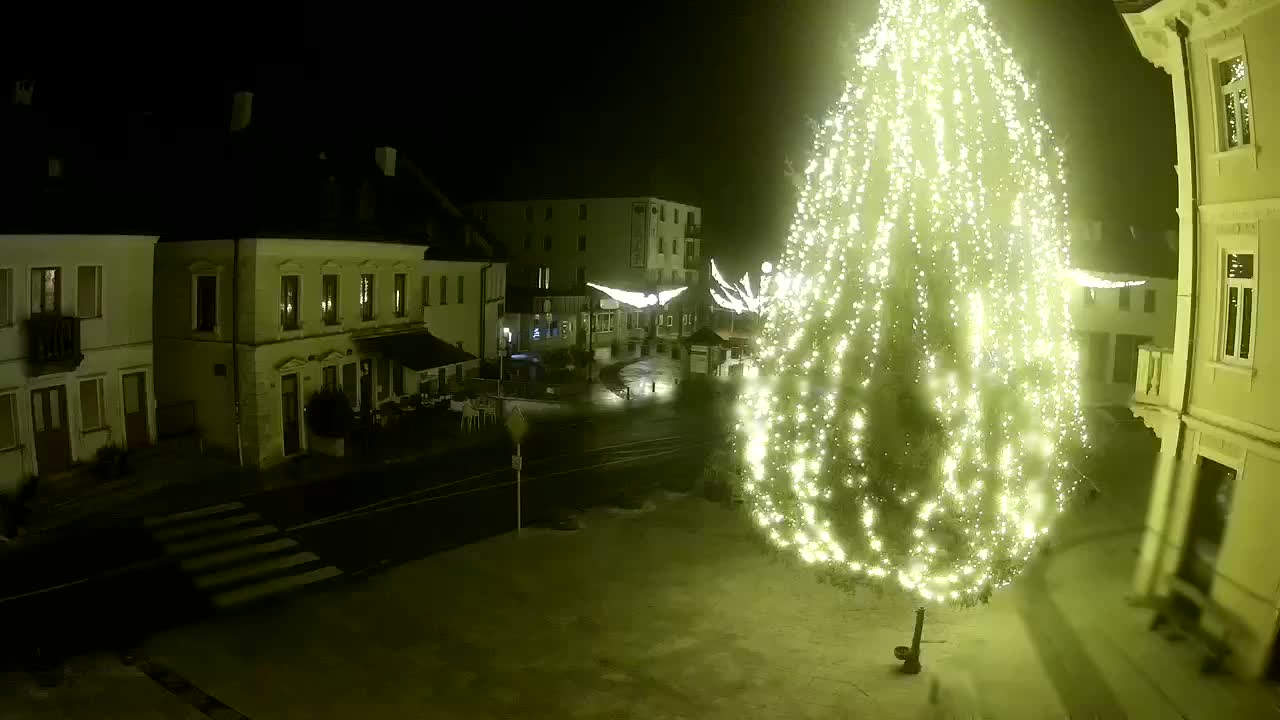Place centrale à Bovec
