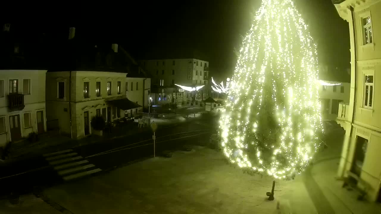 Main square in Bovec